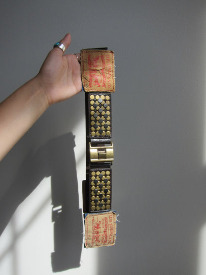 Salvaged Label Belt 02