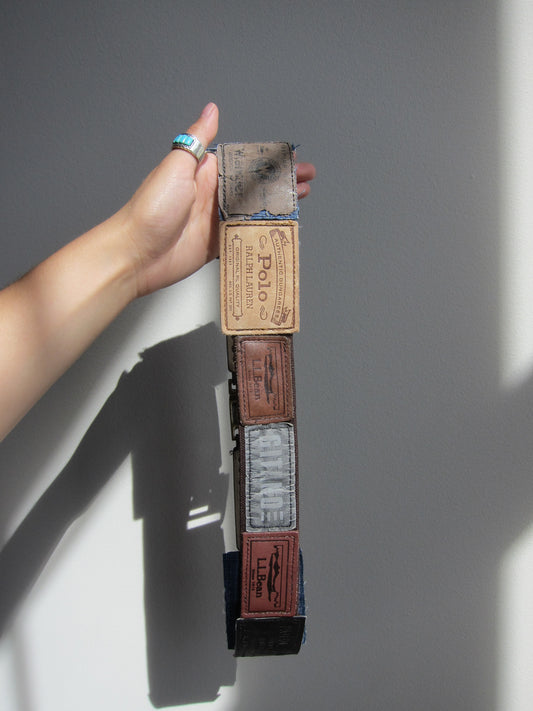 Salvaged Label Belt 02