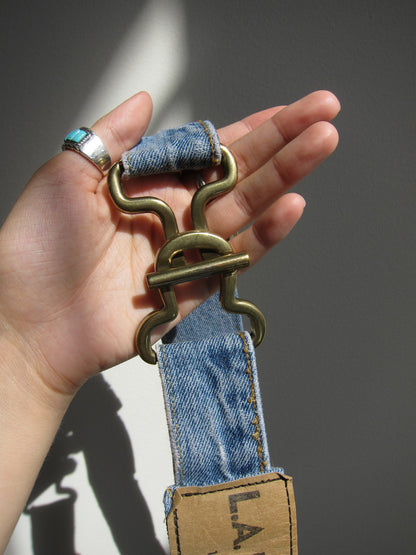 Salvaged Label Belt 01